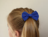 Sports Hair Bows - Elastics (Pack of Two)