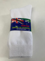 Premium Cotton Socks - White