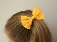 Sports Hair Bows - Elastics (Pack of Two)