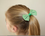 Sports Hair Bows - Elastics (Pack of Two)